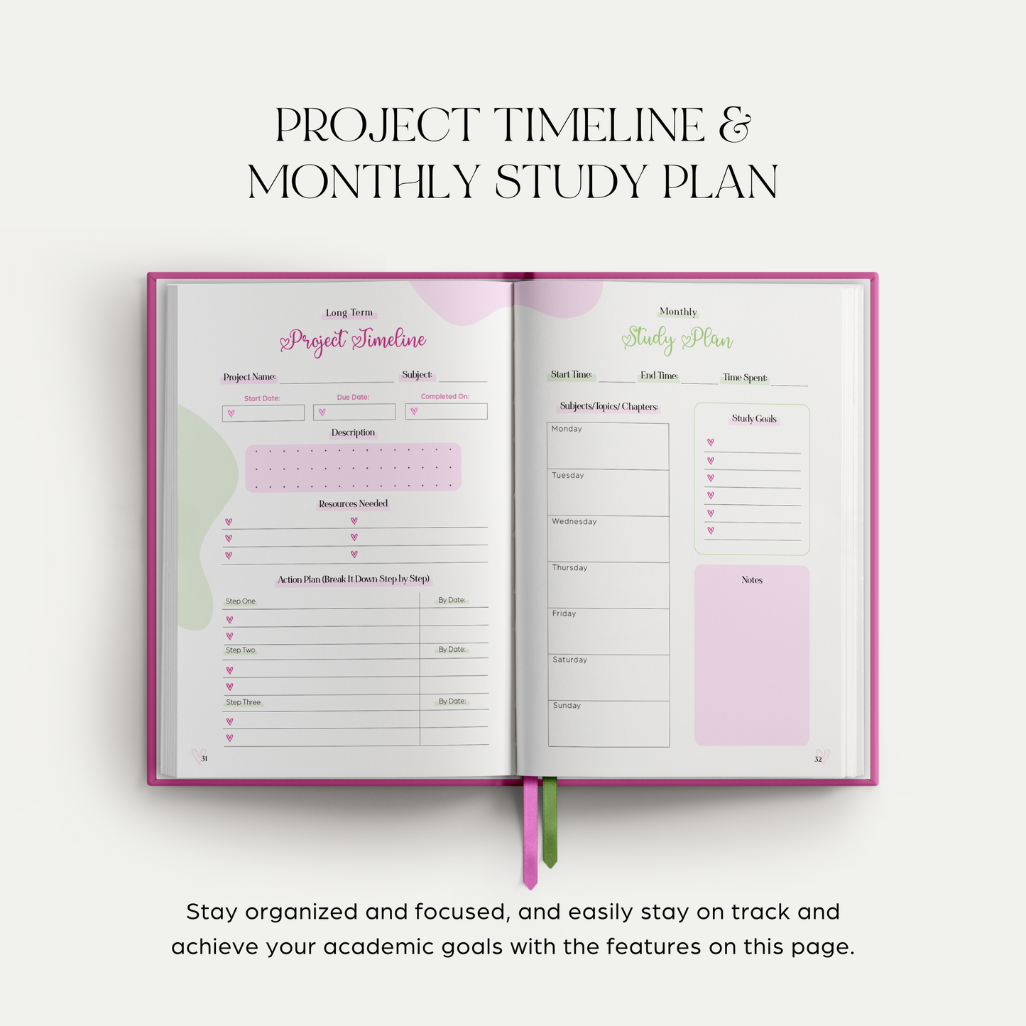 Shine Bright Study Planner