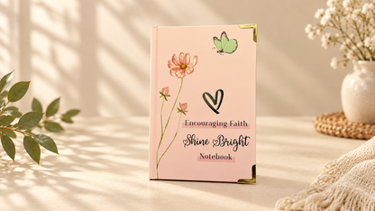 Encouraging Faith Shine Bright Notebook