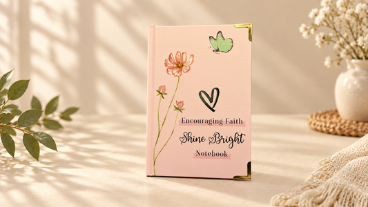 Encouraging Faith Shine Bright Notebook