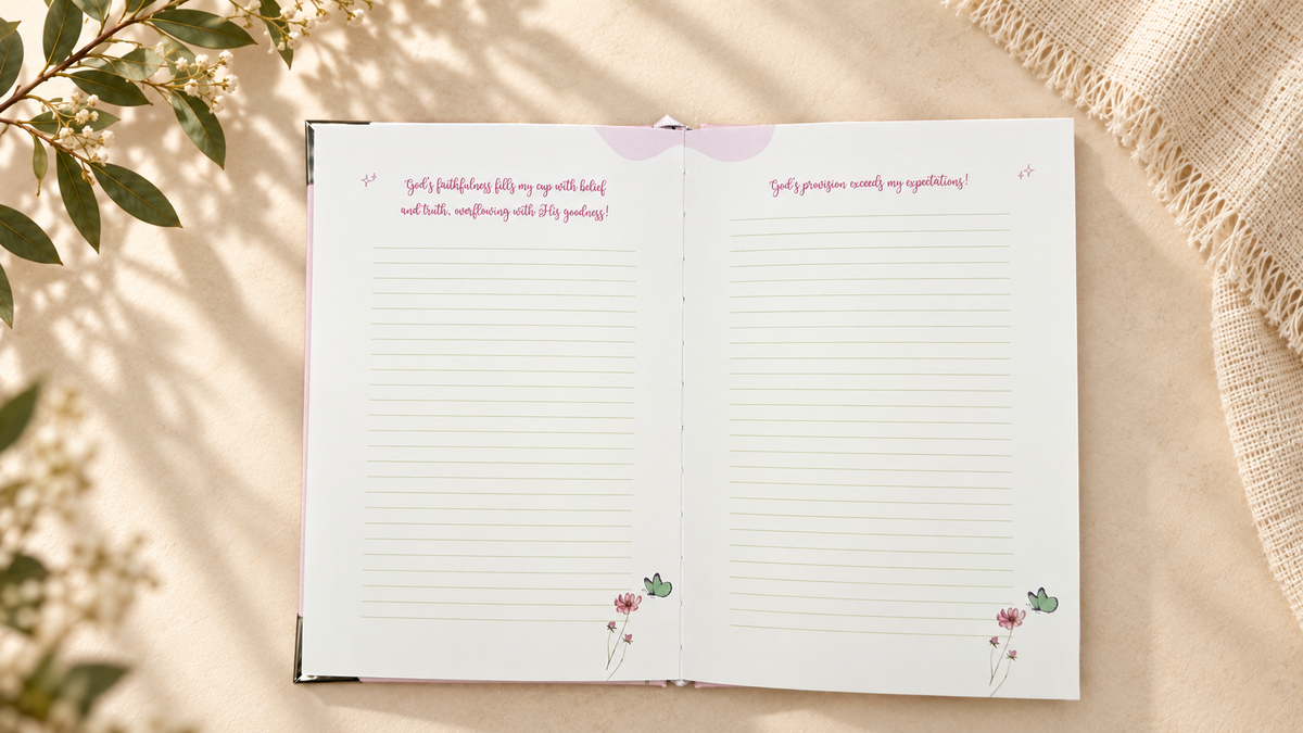 Encouraging Faith Shine Bright Notebook